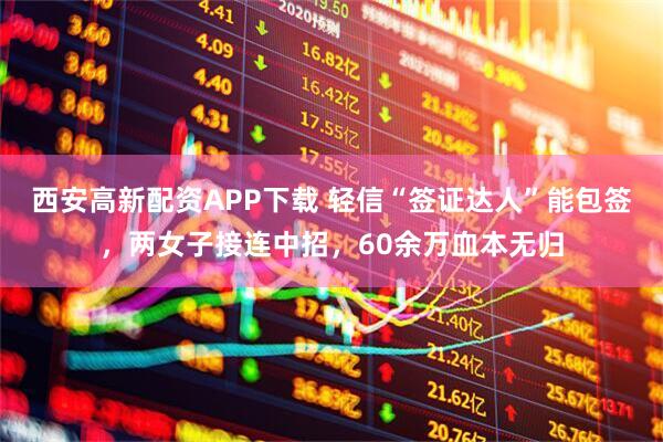 西安高新配资APP下载 轻信“签证达人”能包签，两女子接连中招，60余万血本无归
